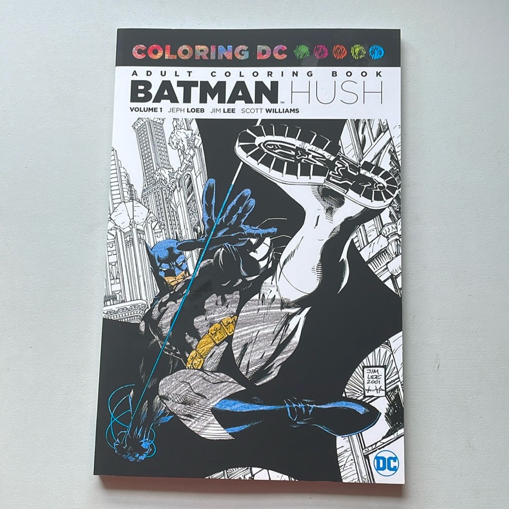NOT ELIGIBLE FOR BUNDLE DEAL/SALE  Coloring DC: Batman-Hush, Vol. 1